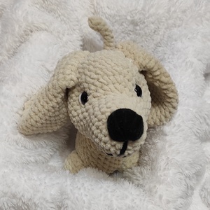 Amigurumi Tacsi - játék & sport - plüssállat & játékfigura - kutya - Meska.hu