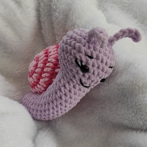 Amigurumi horgolt csiga - játék & sport - plüssállat & játékfigura - csiga - Meska.hu