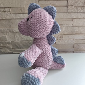 Amigurumi baby dínó horgolási minta, DIY (Csináld magad), Szabásminta, útmutató, Horgolási minta, Horgolás, MESKA