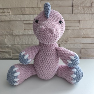 Amigurumi baby dínó horgolási minta - diy (csináld magad) - szabásminta, útmutató - horgolási minta - Meska.hu