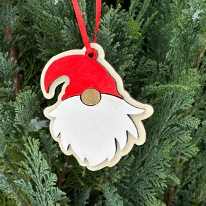 Karácsonyfadísz, Karácsony, Karácsonyi lakásdekoráció, Karácsonyfadíszek, Gravírozás, pirográfia, MESKA