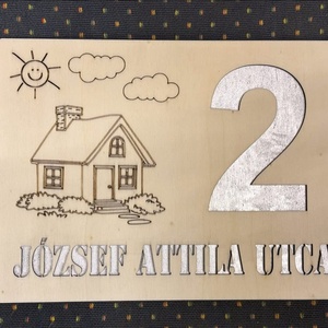 Házszámtábla, Otthon & Életmód, Ház & Kert, Házszám, , MESKA