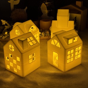 Karácsonyi házikók - Meska.hu