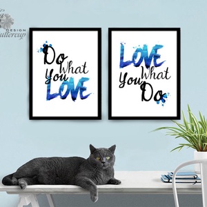 Modern Print, motivációs idézet, falikép, Love dekor, Print, kép, Iroda Dekor, Otthoni dekoráció -  - Meska.hu