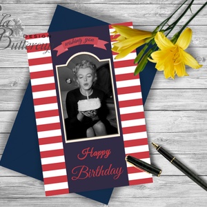 Szülinapi üdvözlőlap, Marilyn Monroe, Vicces Születésnapi képeslap, Szülinap kártya, Apa, Apu, Apák napja -  - Meska.hu
