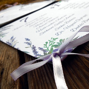 Vintage Esküvő, Ültetési rend, Esküvői Ültetésrend, Virágos, Rusztikus, Esküvő ültető kártya, Dekor, levendula -  - Meska.hu