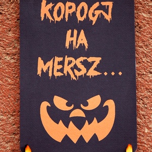 Halloween dekoráció, Halloween dísz, Hallowenn party, dekor, ősz, őszi dekor, Ajtódísz, kopogtató - otthon & életmód - dekoráció - kép & falikép - Meska.hu