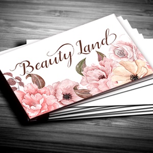 Névjegykártya, Egyedi Tervezés, címke, Névjegy, design, szerkesztés, virágos, logo, arany, termék, ajándékkísérő, logó -  - Meska.hu