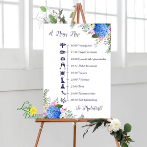 Esküvői Felirat A2, Program, Köszöntő, Üdvözlő, idézet, romantikus, természetközeli, üzenet, virágos, trendi -  - Meska.hu