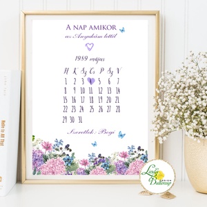 Anyák napjára, Anyák napi ajándék, A4-es PRINT (keret nélkül) ), Anyák napja, Naptár, Otthon & Életmód, Dekoráció, Kép & Falikép, Művészi nyomat, Fotó, grafika, rajz, illusztráció, Mindenmás, MESKA