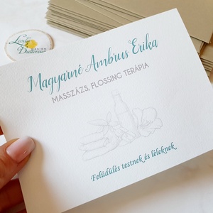 greenery, türkiz, kövirózsás, Ajándékutalvány, masszőr, műkörmös, Kozmetikus, pedikűrös, fodrász, pillás - otthon & életmód - papír, írószer - naptár & tervező - Meska.hu