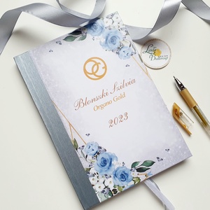 Ezüst és Kék, virágos, rózsás, Naptár, határidőnapló, kalendár, zsebnaptár, Egyedi naptár, névreszóló, tervező, Otthon & Életmód, Papír, írószer, Naptár & Tervező, Fotó, grafika, rajz, illusztráció, Mindenmás, MESKA