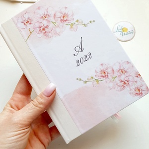 Finom, púder, barack, orchidea, Naptár, határidőnapló, kalendár, zsebnaptár, Egyedi naptár, névreszóló, tervező, Otthon & Életmód, Papír, írószer, Naptár & Tervező, Fotó, grafika, rajz, illusztráció, Mindenmás, MESKA