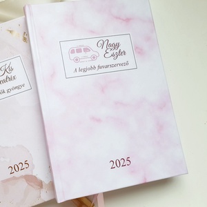 Egyedi naptár, rózsaszín. márvány, Logóval, Naptár, határidőnapló, kalendár, zsebnaptár, névreszóló, tervező, sofőr, Otthon & Életmód, Papír, írószer, Naptár & Tervező, Fotó, grafika, rajz, illusztráció, Mindenmás, MESKA