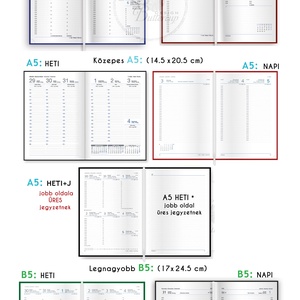 Szarvasos, zöld,  Naptár, határidőnapló, kalendár, zsebnaptár, Egyedi naptár, névreszóló, tervező - otthon & életmód - papír, írószer - naptár & tervező - Meska.hu