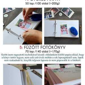 Karácsonyi ajándék, emlékkönyv, napló,  családi album, fotoalbum, könyv - otthon & életmód - papír, írószer - jegyzetfüzet & napló - Meska.hu