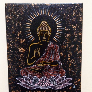 Buddha falikép - otthon & életmód - dekoráció - kép & falikép - 3d képek - Meska.hu
