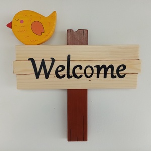 Házszám, házszámtábla, utcatábla, Welcome tábla, isten hozott tábla- 3D madaras,  házszám ., Otthon & Életmód, Ház & Kert, Házszám, Festészet, Festett tárgyak, MESKA