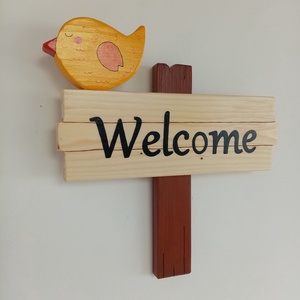 Házszám, házszámtábla, utcatábla, Welcome tábla, isten hozott tábla- 3D madaras,  házszám . - otthon & életmód - ház & kert - házszám - Meska.hu