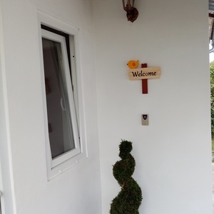 Házszám, házszámtábla, utcatábla, Welcome tábla, isten hozott tábla- 3D madaras,  házszám . - otthon & életmód - ház & kert - házszám - Meska.hu