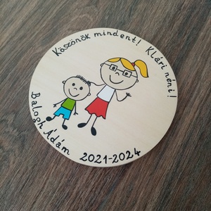 Óvódai ballagó ajándék Óvónéninek, dadus néninek, névtábla, felirat - játék & sport - ovis felszerelés - óvodai jelek - Meska.hu