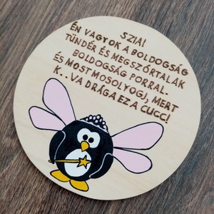 Vicces tábla, pozitív gondolatok tábla, névtábla, felirat, táblakép - otthon & életmód - ház & kert - névtábla - Meska.hu