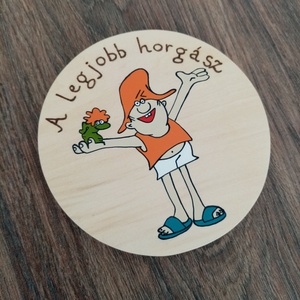 A nagy ho-ho-ho horgász tábla, vicces tábla a horgászat kedvelőinek - otthon & életmód - ház & kert - névtábla - Meska.hu