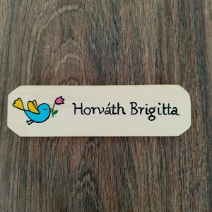Névtábla postaládára , bejárati ajtóra - névtábla - otthon & életmód - ház & kert - névtábla - Meska.hu