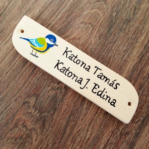 Cinegés névtábla, felirat, ajtótábla - otthon & életmód - ház & kert - névtábla - Meska.hu