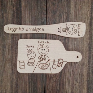 Fakanál, teflon lapát szett  -  Legjobb a világon - Meska.hu