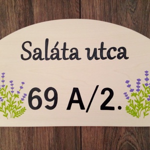 Házszám, kulcsakasztó, névtábla szett - 3 db - otthon & életmód - ház & kert - házszám - Meska.hu