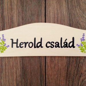 Házszám, kulcsakasztó, névtábla szett - 3 db - otthon & életmód - ház & kert - házszám - Meska.hu