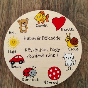 Óvodai ballagás, bölcsődei ballagás alkalmából készült tábla, névtábla, ovis jel  - játék & sport - ovis felszerelés - óvodai jelek - Meska.hu