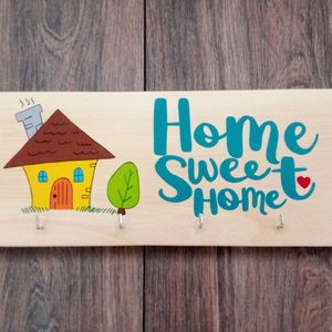 Fali kulcstartó, kulcsakasztó, fali kulcsakasztó, dekoráció, falikép - Home sweet home - otthon & életmód - dekoráció - fali és függő dekoráció - fali kulcstartó - Meska.hu Fali kulcstartó, kulcsakasztó, fali kulcsakasztó, dekoráció, falikép - Home sweet home - otthon & életmód - dekoráció - fali és függő dekoráció - fali kulcstartó - Meska.hu