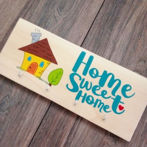 Fali kulcstartó, kulcsakasztó, fali kulcsakasztó, dekoráció, falikép - Home sweet home - otthon & életmód - dekoráció - fali és függő dekoráció - fali kulcstartó - Meska.hu Fali kulcstartó, kulcsakasztó, fali kulcsakasztó, dekoráció, falikép - Home sweet home - otthon & életmód - dekoráció - fali és függő dekoráció - fali kulcstartó - Meska.hu