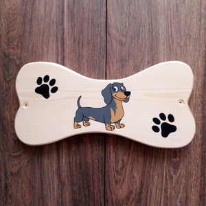 Kutya névtábla, kutya biléta, kutyaházra szerelhető tábla - otthon & életmód - kisállatoknak - kutyáknak - kutya biléta - Meska.hu