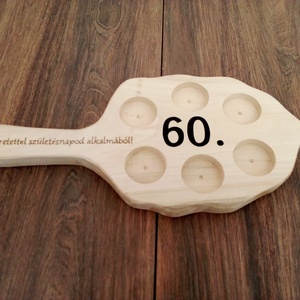 Szülinapi ajándék, italkínáló, pálinkakínáló, rövidital kínáló - Meska.hu