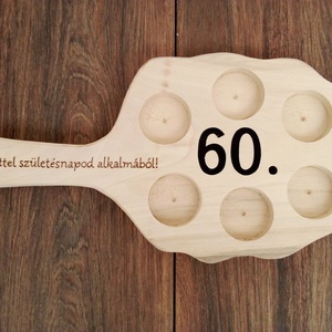 Szülinapi ajándék, italkínáló, pálinkakínáló, rövidital kínáló - otthon & életmód - konyhafelszerelés, tálalás - tálalás - pálinkás poharak, szettek - Meska.hu