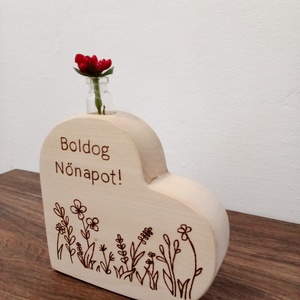 Nőnapi ajándék, virágdísz, dekoráció, virág - otthon & életmód - virágdekoráció - virágok - virágcsokor - Meska.hu