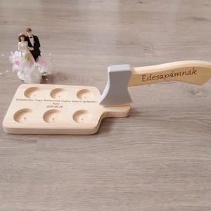 szülőköszöntő rövidital kínáló ,pálinkakínáló, italkínáló , ajándék - esküvő - emlék & ajándék - szülőköszöntő ajándék - Meska.hu