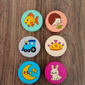 Ovis jel , Óvodai jellel készült tábla- 6 db, Játék & Sport, Ovis felszerelés, Óvodai jelek, Festészet, Festett tárgyak, MESKA