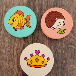 Ovis jel , Óvodai jellel készült tábla- 6 db - játék & sport - ovis felszerelés - óvodai jelek - Meska.hu