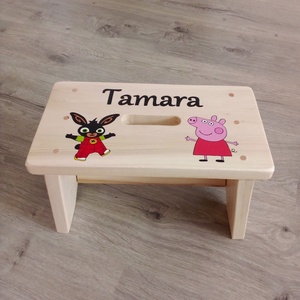 Fa sámli, fa gyerekszék, kis szék - ajándék  - Meska.hu