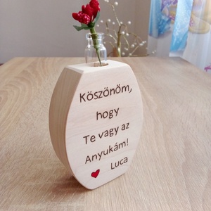 Anyák napi virágdísz,  kaspó, szálas virág, virág  - otthon & életmód - dekoráció - kép & falikép - táblakép - Meska.hu