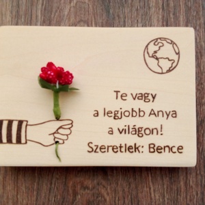 Anyák napi virágdísz,  kaspó, szálas virág, virág  - otthon & életmód - virágdekoráció - virágok - szálas virág - Meska.hu