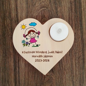 Óvódai , bölcsödei ballagó ajándék Óvónéninek, dadus néninek, névtábla, felirat - Meska.hu