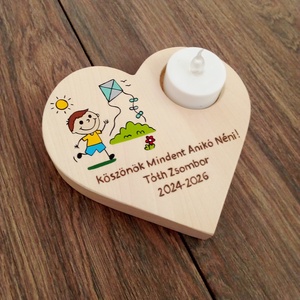 Óvódai, Bölcsödei ballagó ajándék Óvónéninek, dadus néninek, névtábla, felirat - játék & sport - ovis felszerelés - óvodai jelek - Meska.hu