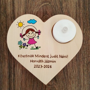 Óvódai, Bölcsödei ballagó ajándék Óvónéninek, dadus néninek, névtábla, felirat - játék & sport - ovis felszerelés - óvodai jelek - Meska.hu