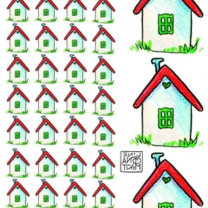 Házikó rávasalható ovisjelek A/5 Elefonissi számára -  - Meska.hu