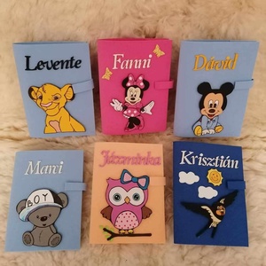 Gyermek Egészségügyi Kiskönyv borító dekorgumiból - otthon & életmód - papír, írószer - egészségügyi kiskönyv borító - Meska.hu